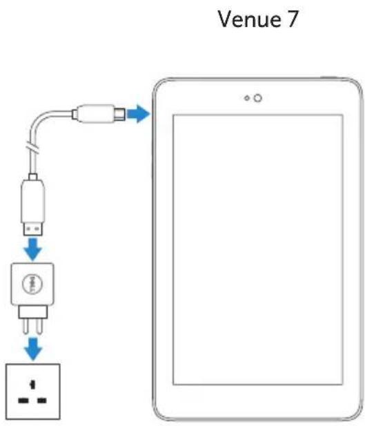 DELL Venue 3000 3840 - Charging the Battery - 3