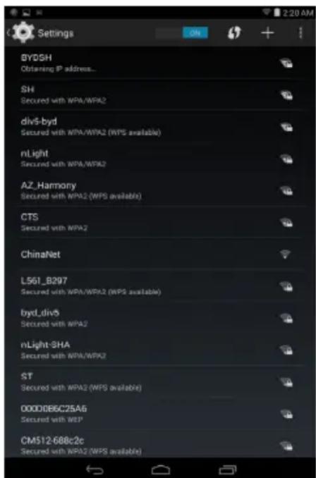 DELL Venue 3000 3840 - Connecting to the Internet using Wi-Fi - 2