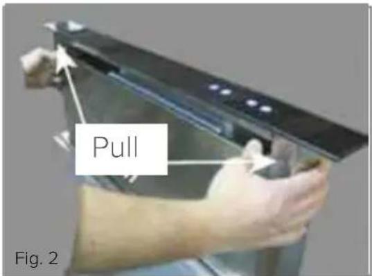 CDA EDD91 - To remove and replace the grease filters - 1