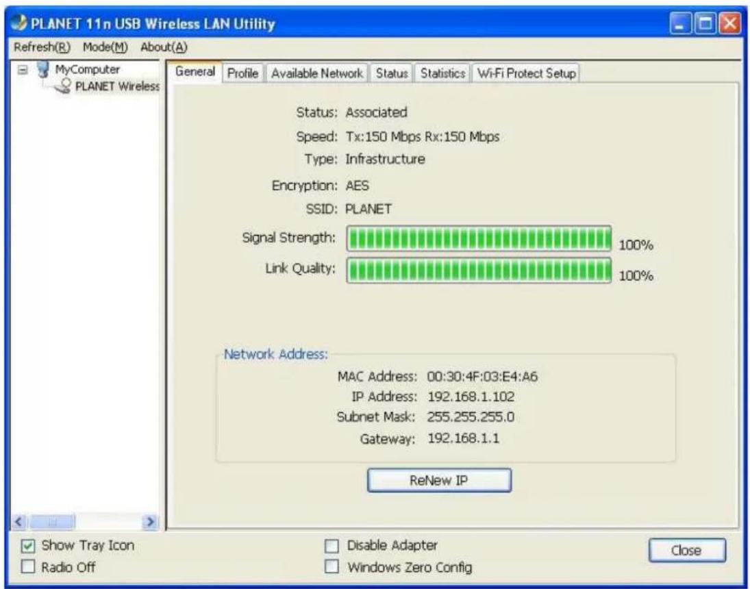 Planet WNL-U554M - PLANET 11n USB Wireless LAN Utility - 5