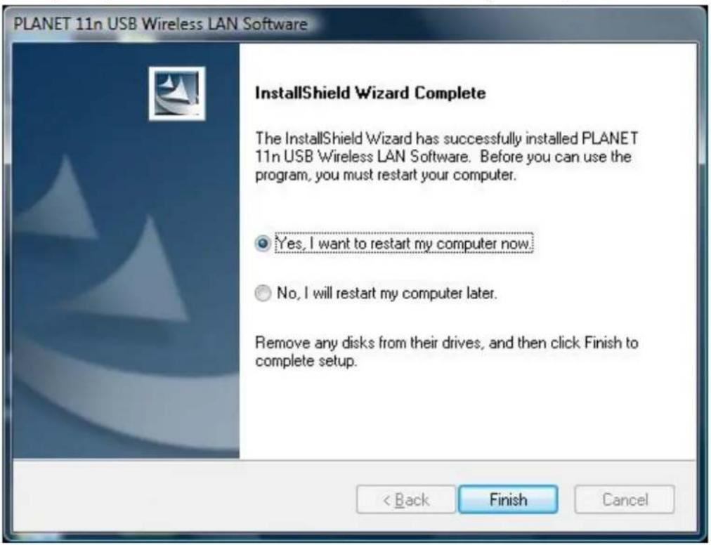 Planet WNL-U554M - Driver Installation - 5