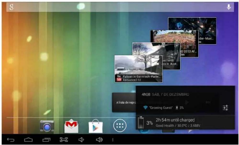 8 4h08 SAB, 7 DE DEZEMBRO Alista derepre "Growing Guest" 3% 3% 2h 54m until charged Good Health / 30.0°C / 3.688V