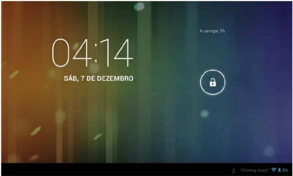 04:14 SÁB, 7 DE DEZEMBRO A carregar, 5% "Growing Guest" 5%