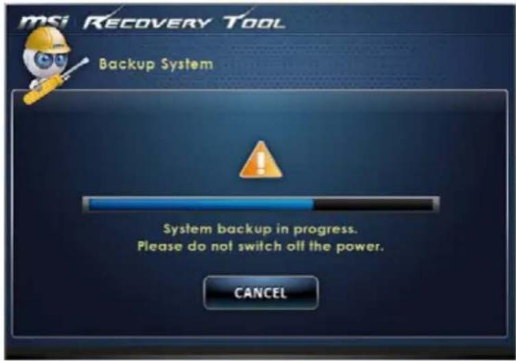 MSI CUBI-005BUS - Subsequent Backups - 2