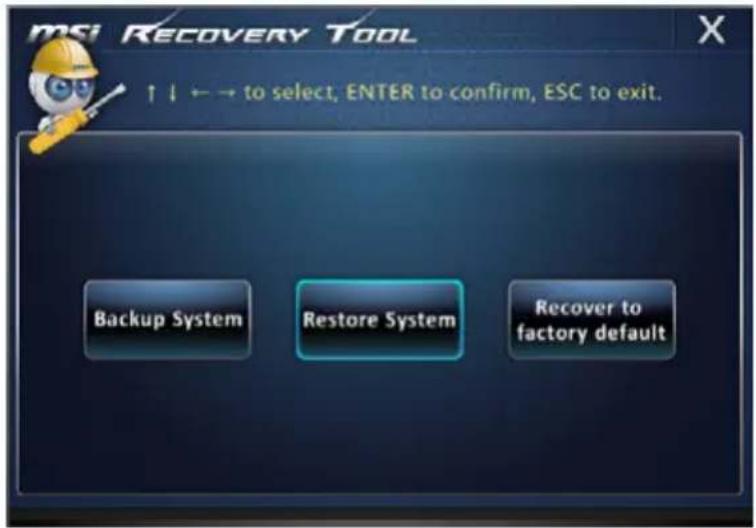 MSI CUBI-005BUS - System Restore - 1