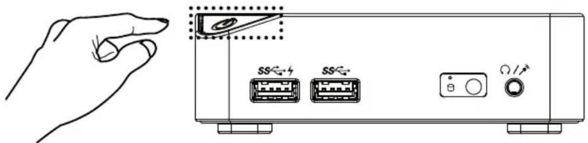 MSI CUBI-005BUS - Powering on the System - 1