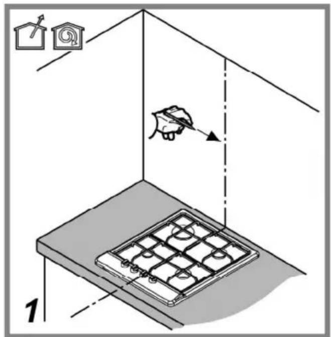 Diagram illustrating a home renovation or storage setup with labeled components and directional arrows