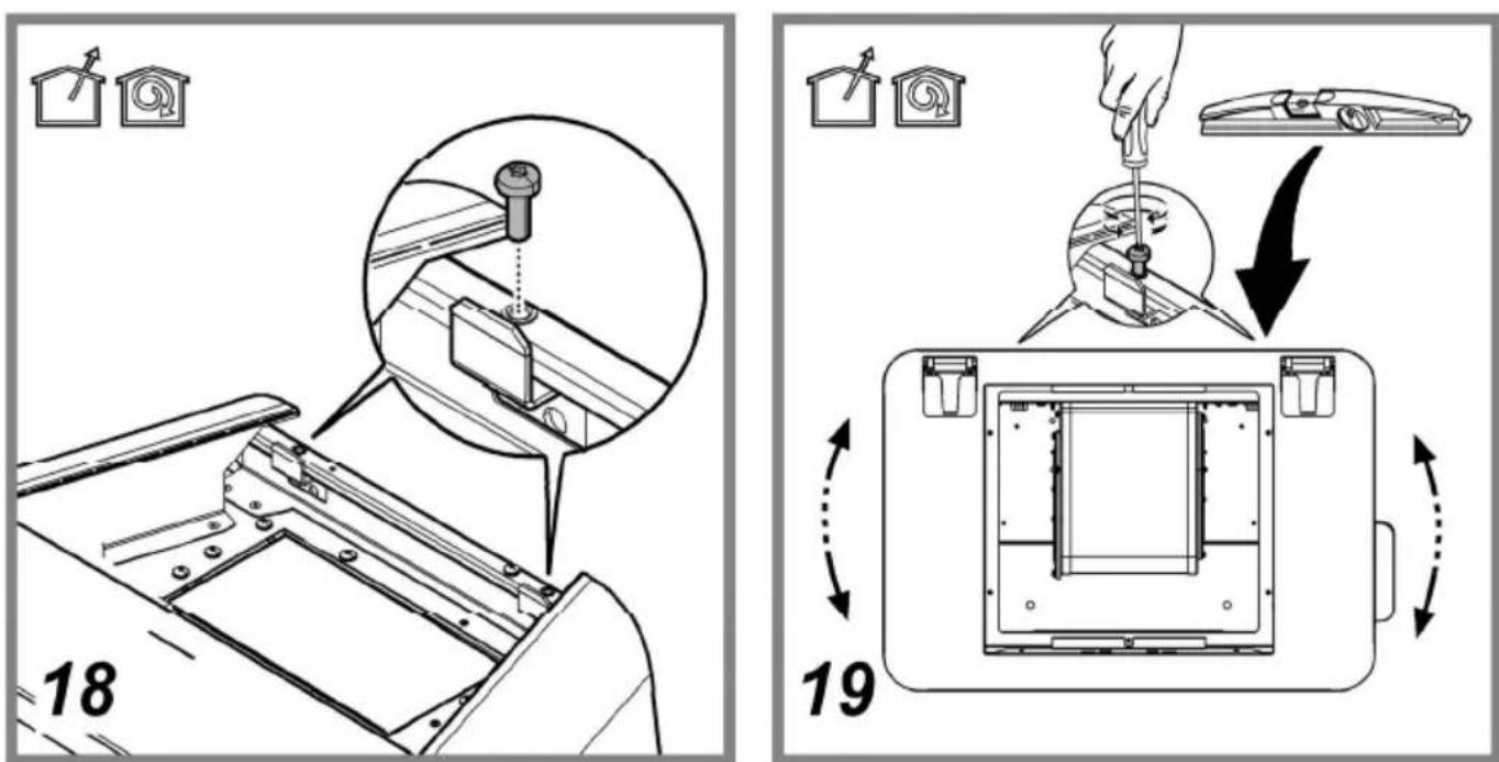 Technical diagram illustrating a mechanical assembly process with labeled parts and directional arrows indicating motion or assembly steps.