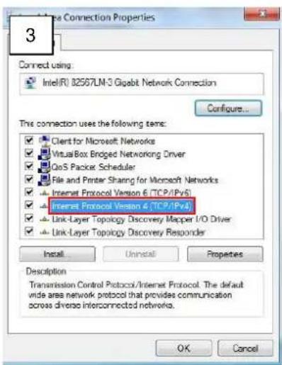 3 Connect using: Intel(R) 32567LM-3 Gigabit Network Connection Configure... This connection uses the following items: Client for Microsoft Networks VirtualBox Extended Networking Driver QoS Packet Scheduler File and Printer Sharing for Microsoft Networks Internet Protocol Version 6 (TCP/IPvS) Intern…
