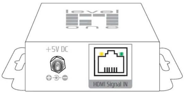 LEVELONE HVE-9003 - HVE-9000 HDSpider™ Long Range Cat.5 HDMI Receiver - 1