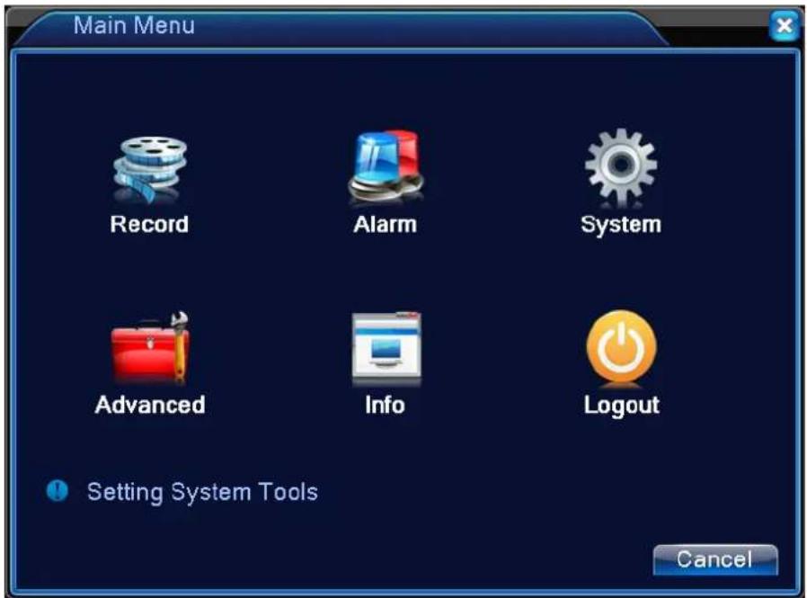 CONCEPTRONIC C8CCTVKITD4TB - Main menu - 1