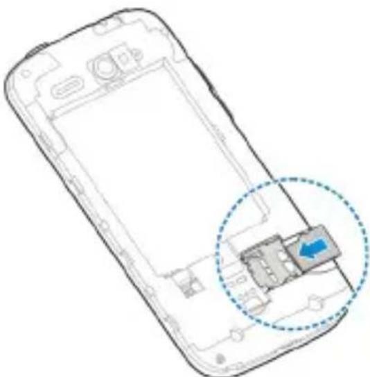 ZTE Grand S Pro - Installing the microSDHC™ Card - 1
