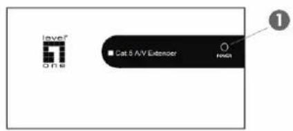 LEVELONE AVE-9316 - AVE-9300 Single-Port A/V Receiver - 1