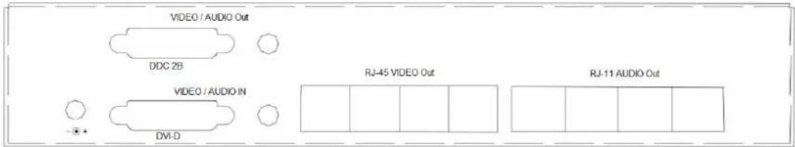 LEVELONE ADE-8011 - ADE-8204 4-Port DVI Broadcaster w/ Audio - 2