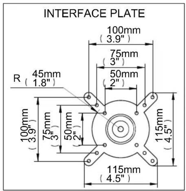 B-Tech BT7582 - BT7582 PRODUCT DIMENSIONS - 1