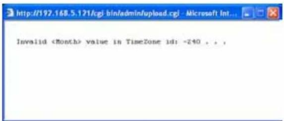Invalid value in TimeZone id: -240 . . .