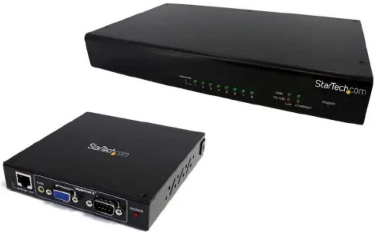 StarTech.com DSRXL - VGA over Cat5 Digital Signage Receiver for DS128 with RS232 & Audio - 1