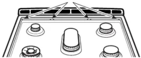 HOTPOINT RGB526DEHBB - Protectores de Soportes de Rejillas (en algunos modelos) - 1