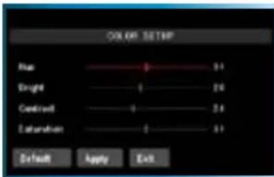SWANN SWDVK-825508C - Color Setup - 1