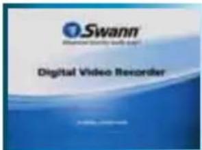 SWANN SWDVK-825508C - Starting the DVR - 1