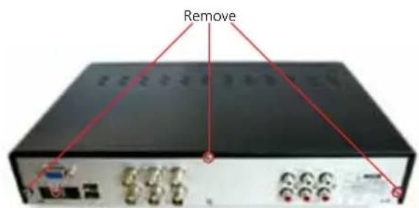 SWANN SWDVK-825508C - Changing or installing a Hard Drive - 1