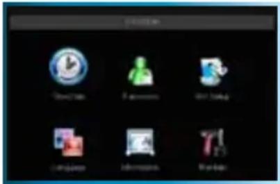 SWANN SWDVK-825508C - System Setup and Date & Time Menus - 1