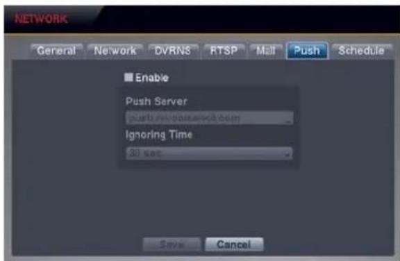 REVO R84D2FB4F-1T - Push Settings (NETWORK → Push Tab) - 1