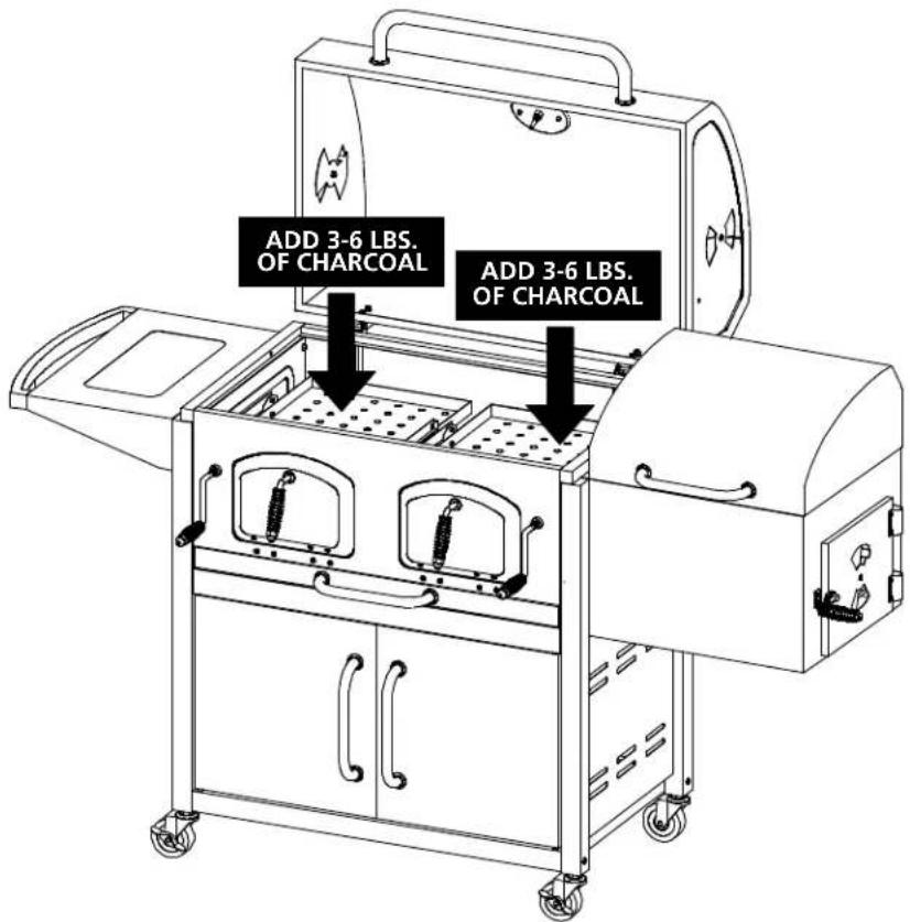LANDMANN Bravo Premium 591320 - STEP 19: ASSEMBLE THE WARMING GRATE - 1