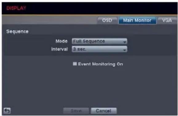 REVO R44D2FB2F-5G - Main Monitor Settings (DISPLAY → Main Monitor Tab) - 1
