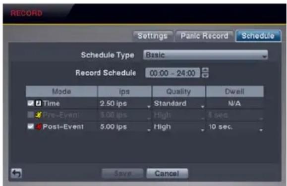 REVO R44D2FB2F-5G - Setting up the Basic Schedule Mode... - 1