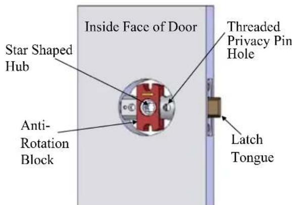 NuTone CP2OHAB - Install the Latch - 1