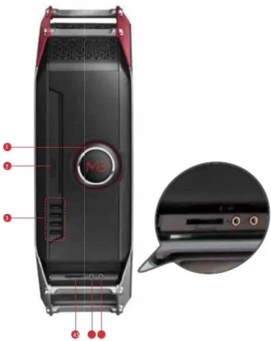 ASROCK PBASR-M8-D45 - Vista frontal - 1