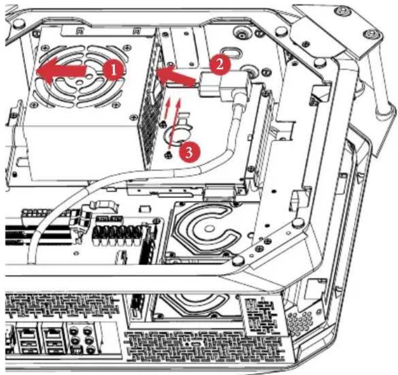 ASROCK PBASR-M8-D45 - Remove the PSU. - 4