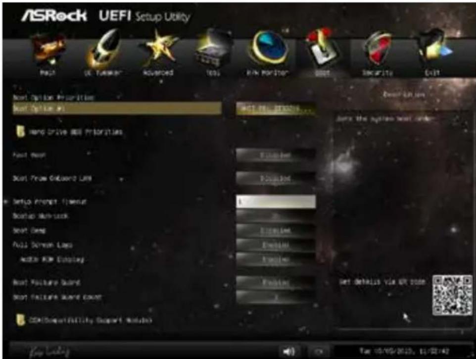 ASROCK PBASR-M8-D45 - Boot Screen - 1
