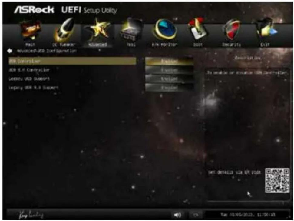 ASROCK PBASR-M8-D45 - USB Configuration - 1
