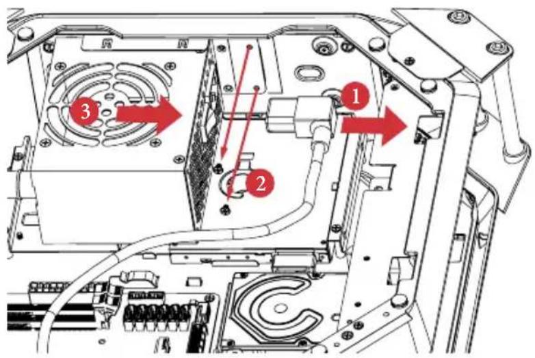 ASROCK PBASR-M8-D45 - Remove the PSU. - 1