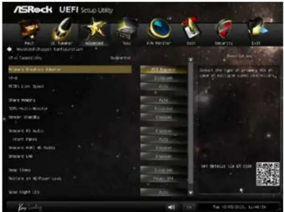ASROCK PBASR-M8-D45 - Chipset Configuration - 1