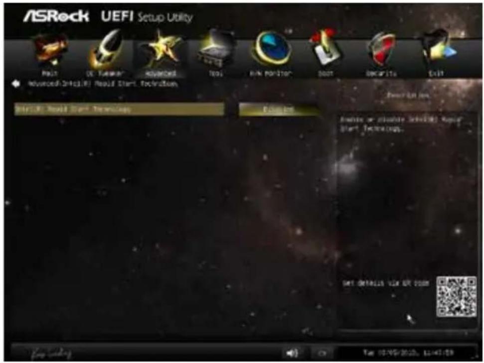 ASROCK PBASR-M8-D45 - Intel® Rapid Start Technology - 1