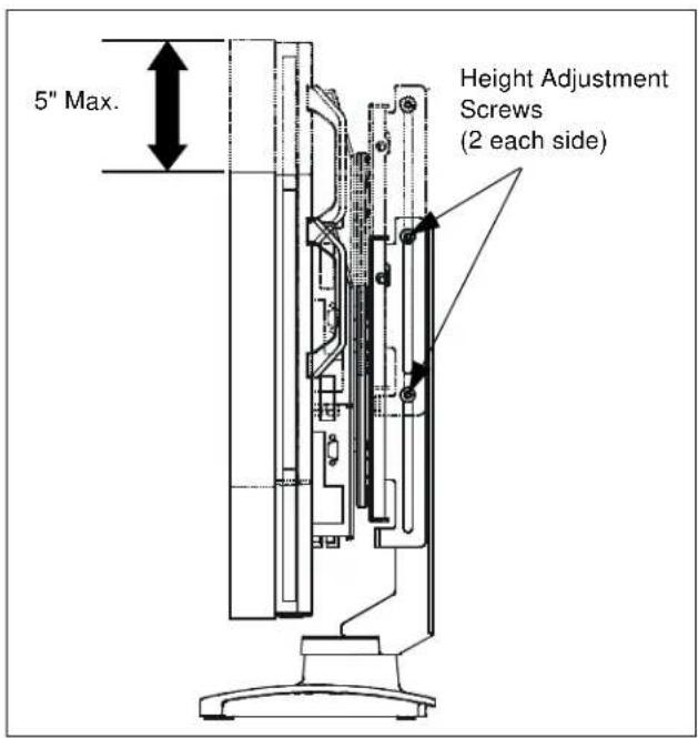 Chief MSS6241B - Display Height Adjustment - 3
