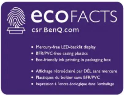 BENQ PU953 - BenQ ecoFACTS - 1
