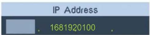 IP Address . 1681920100 .
