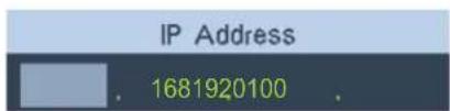 IP Address . 1681920100 .