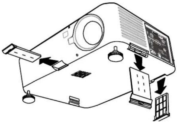 BENQ PU953 - Cleaning the filters - 6