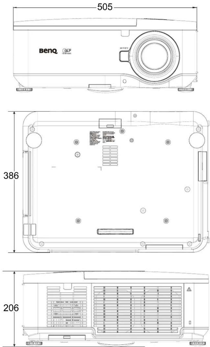 BENQ PU953 - Specifications - 2