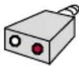 Gioteck HC5UNI-21-MU - TV/MONITOR AUDIO OUT - 1
