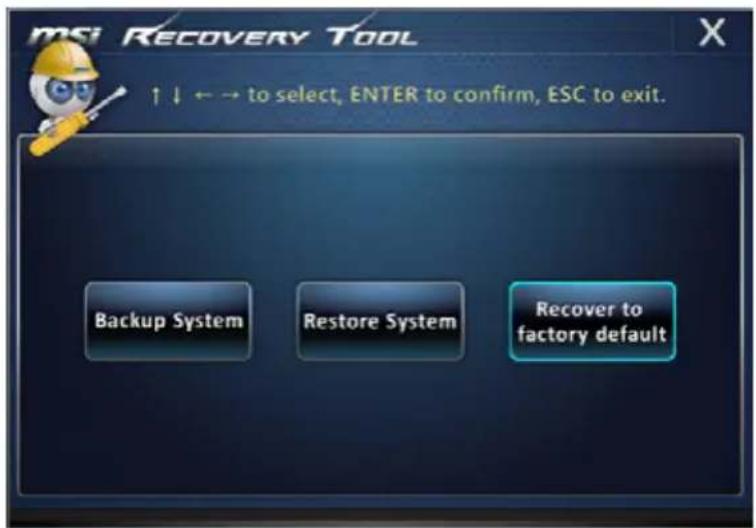 MSI CUBI-076XTW - System Recovery - 1