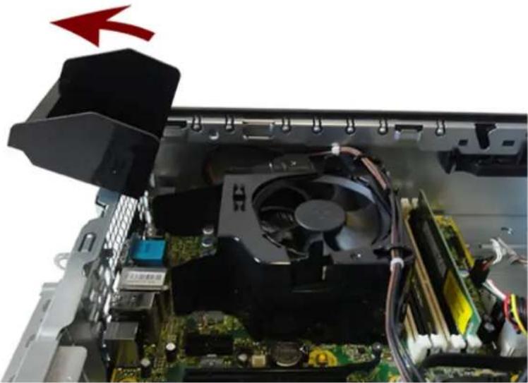 HP ProDesk P1G57EA - Rotating fan duct - 1