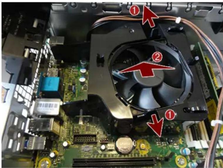 HP ProDesk P1G57EA - Fan sink duct - 2