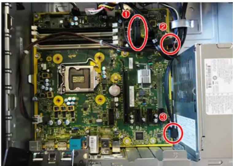 HP ProDesk P1G57EA - Front I/O assembly - 1