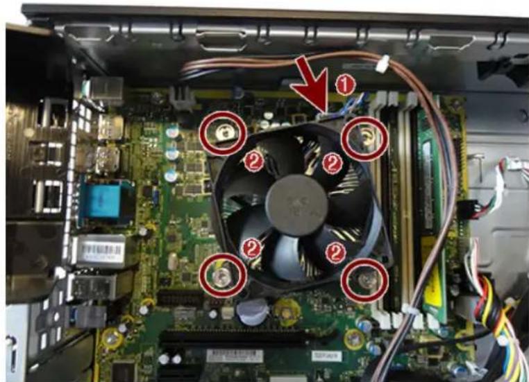 HP ProDesk P1G57EA - Fan sink - 1